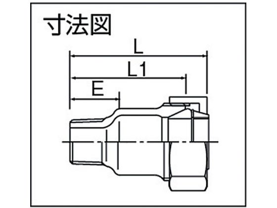 リケン LAカップリングHI-LA型 オスアダプター 呼び径(A)25 G-HI-LA-AP