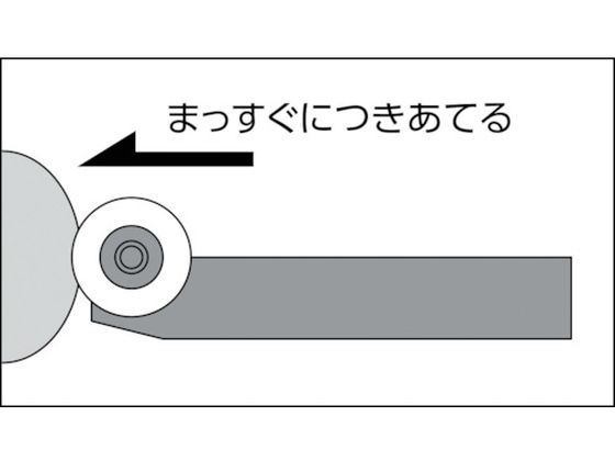 スーパーツール 転造ローレットホルダーE型(キワ加工平目用)B:25mm H