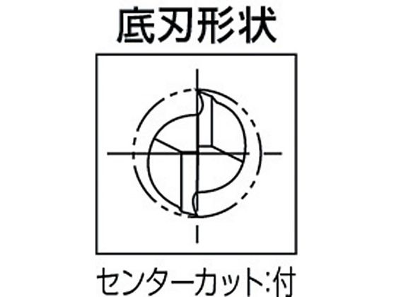 ダイジェット アルミ加工用ソリッドエンドミル AL-SEES2035 通販