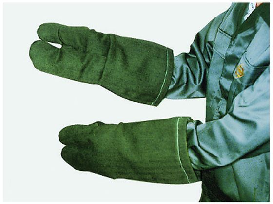TRUSCO パイク溶接保護具 3本指手袋 PYR-T3【通販フォレストウェイ】