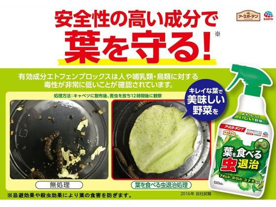 アース製薬 アースガーデン 葉を食べる虫退治 1000mL 通販【フォレストウェイ】