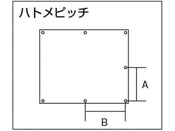 ＴＲＵＳＣＯ スパッタシートスーパー ２号 〔品番:TSP-2SP〕[3006492]-