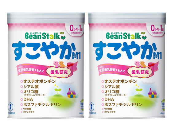 雪印ビーンスターク ビーンスターク すこやかM1 2缶パック 800g×2個 通販【フォレストウェイ】