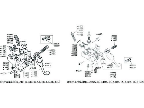 RIDGID トップスクリューベンチチェーンバイス BC210P 40190