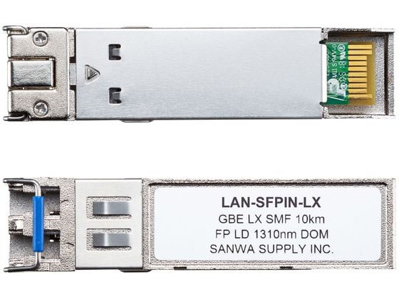 サンワサプライ 産業用SFPコンバータ 1000BASE-LX LAN-SFPIN-LX 通販