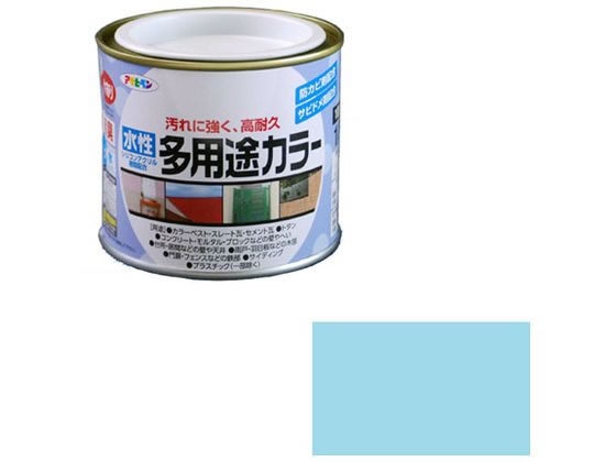 アサヒペン 水性多用途カラー 1／5L 水色 通販【フォレストウェイ】