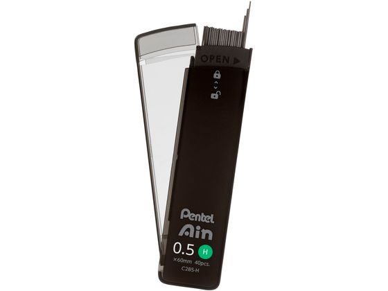 ぺんてる シャープペン替芯 Ain 0.5mm H C285-H【通販フォレストウェイ】