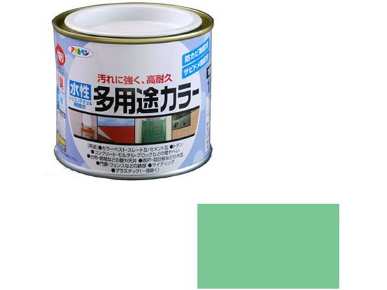 アサヒペン 水性多用途カラー 1／5L ライトグリーン 通販【フォレスト