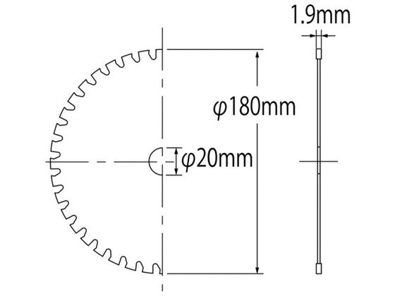 通販半額 エビ ゼットフラッシャー (アルミ用) 180mm FAS180 - DIY・工具