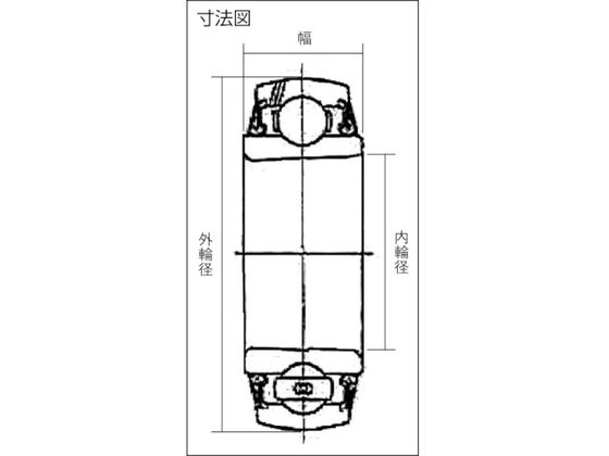 ＮＴＮ ユニット用玉軸受ＵＫ形（テーパ穴形アダプタ式）全高