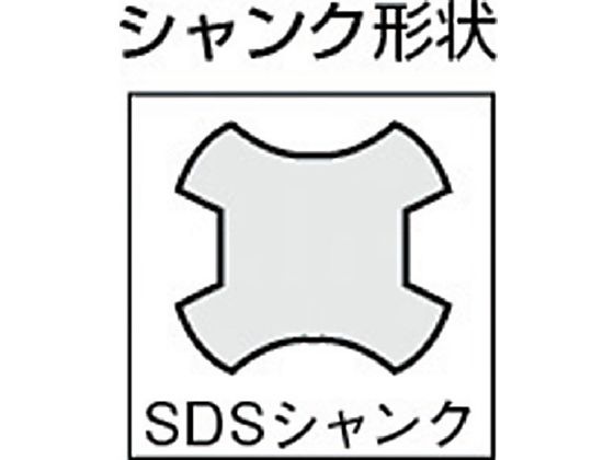 エビ ダイヤモンドコアドリル 100mm SDSシャンク KD100S【通販