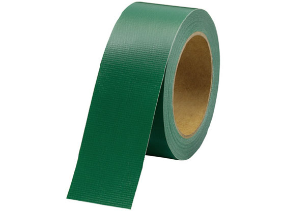スマートバリュー カラー布テープ 50mm×25m 緑 1巻 B340J-G 通販