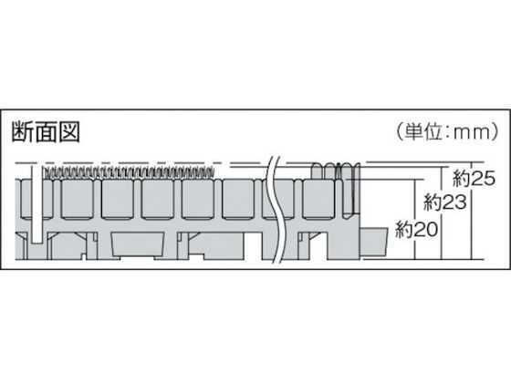 TRUSCO プロブラシマット 1000×1300mm グレー PBM-1013 | Forestway