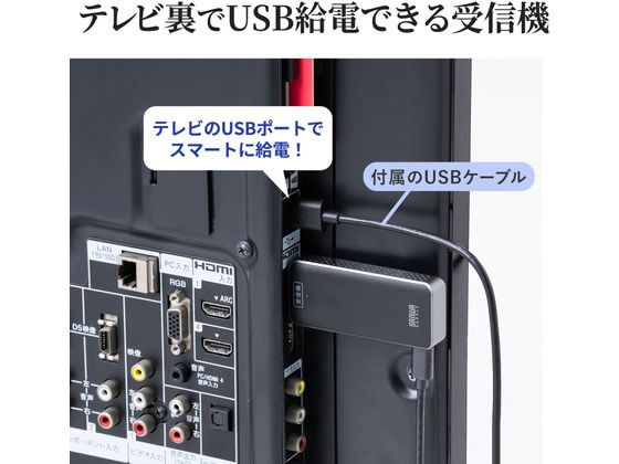 サンワサプライ ワイヤレスHDMIエクステンダー VGA-EXWHD10 通販 