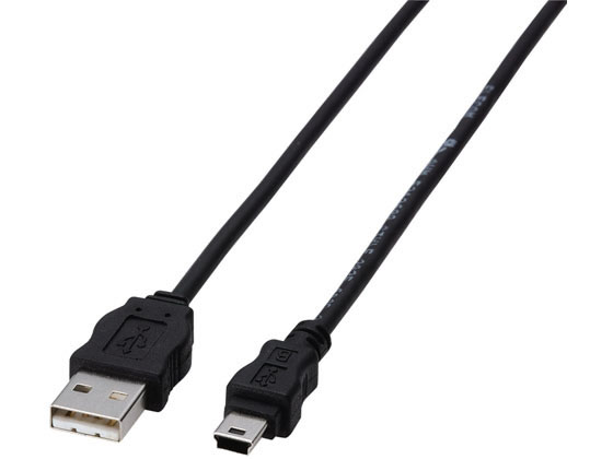 エレコム エコUSBケーブル A-miniB 3m USB-ECOM530【通販フォレスト