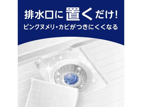 アース製薬 らくハピ お風呂の排水口 ピンクヌメリ 防カビ 1個入 通販【フォレストウェイ】