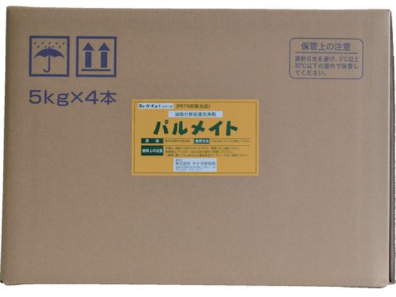 ヤナギ研究所 油脂分解促進剤 パルメイト 5L MST-100-5L【通販