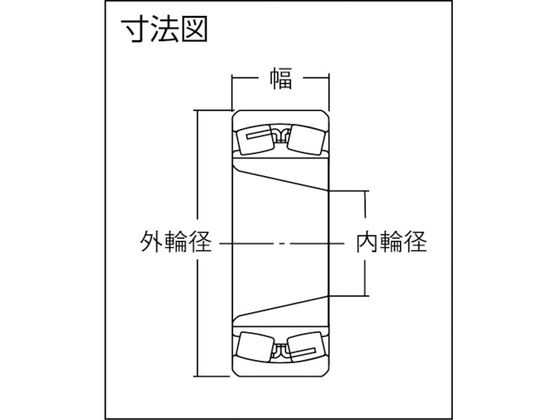 NTN 自動調心ころ軸受(すきま大)/22324EAD1C3-