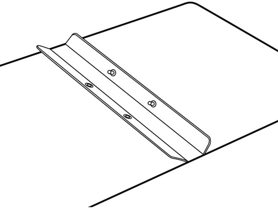 リヒトラブ ウインドファイル A4タテ 2穴 背幅14mm 黒 10冊 F26クロ