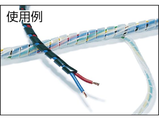 ヘラマンタイトン スパイラルチューブ (ポリエチレン製 耐候グレード