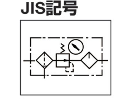 日本精器 FRLユニット20A BN-2501-20 | Forestway【通販フォレストウェイ】