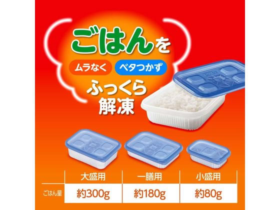 旭化成 ジップロックコンテナー ごはん保存容器 小盛用 4個入 通販【フォレストウェイ】