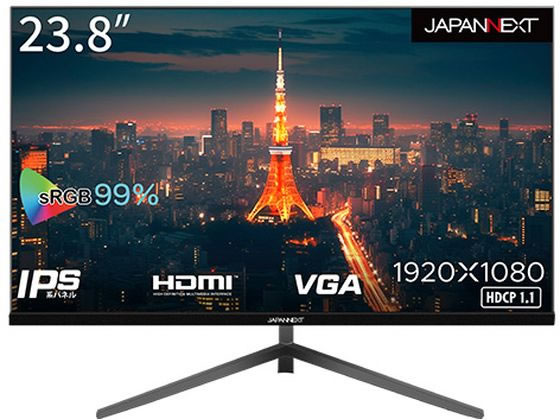 JAPANNEXT 液晶ディスプレイ 23.8型 FHD JN-IPS2380FHD-N【通販