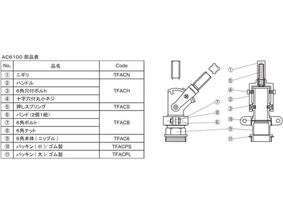 ASH 急速オイルコック AC6100【通販フォレストウェイ】