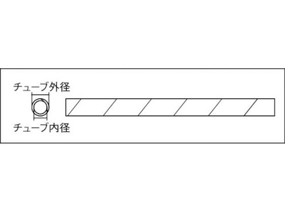 パンドウイット スパイラルラッピング ポリエチレン ナチュラル T75F-C