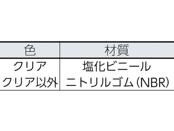 TRUSCO 安心クッション L字型 小 10本入り イエロー T10AC-10