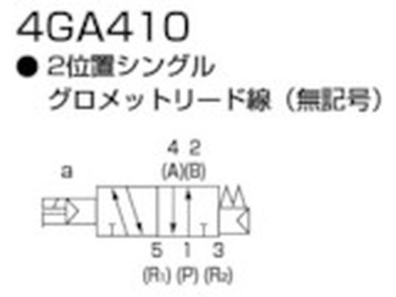 CKD パイロット式5ポート弁 4GA・4GBシリーズ 4GA410-10-3 | Forestway