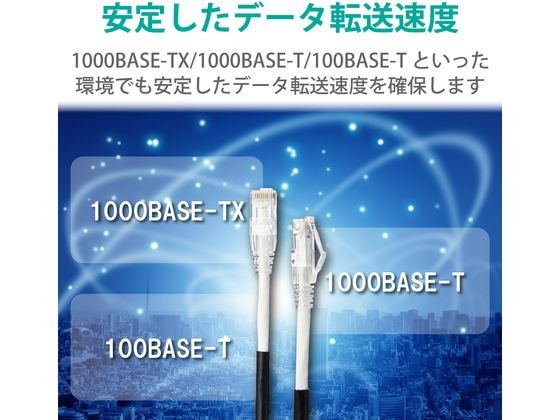 エレコム Cat6A対応LANケーブル(屋外用)80m LD-GPAOS BK80 | Forestway