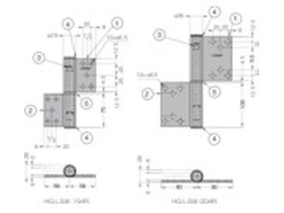 スガツネ工業 HG-LSW-154Lオールステンレス鋼製重量用旗蝶番