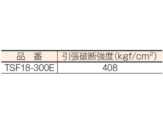 TRUSCO ストレッチフィルム 厚みμ18×幅500mm×長さ300m 6巻入