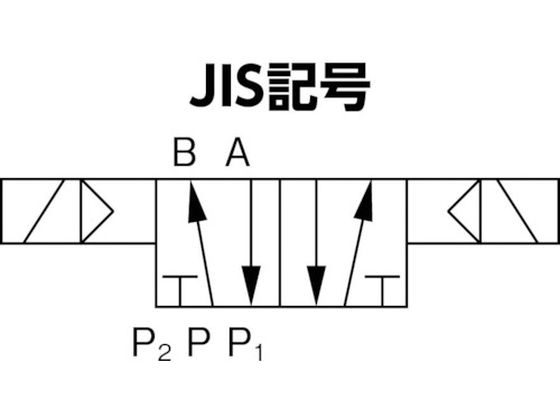 日本精器 4方向電磁弁M5ダブルAC200V7GT BN-7GT47-M5-C-E200