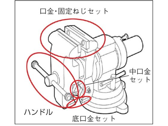 TRUSCO マルチコンビバイス 125mm TMB-125 通販【フォレストウェイ】