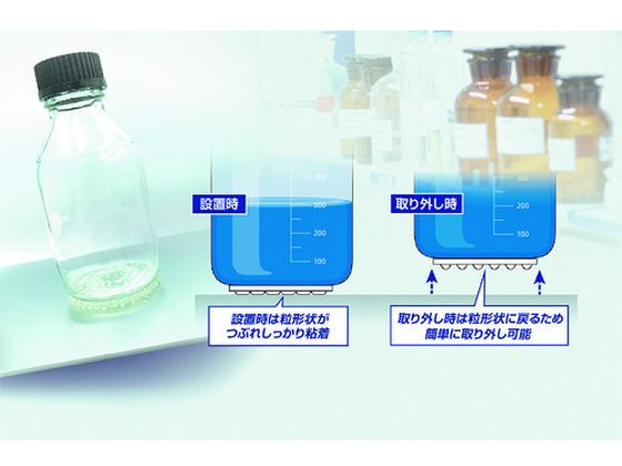 プロセブン 薬品瓶転倒防止パッド CR-A7620C 通販【フォレストウェイ】