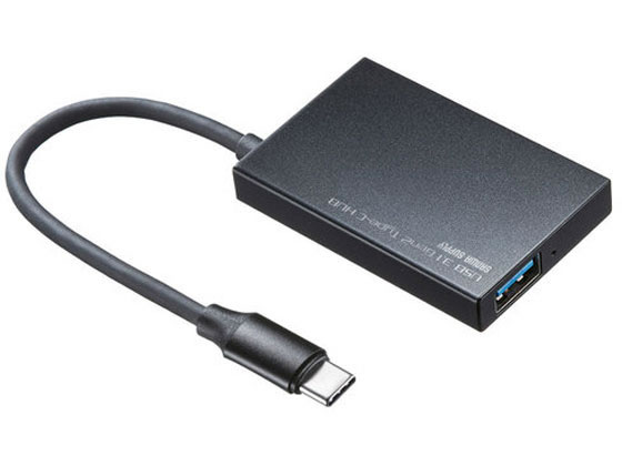 サンワサプライ USB3.1 Gen2対応 Type-Cハブ USB-3TCH18BK | Forestway