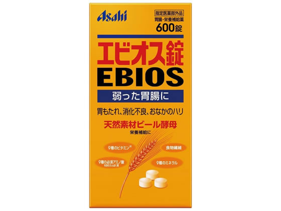 アサヒグループ食品 エビオス錠 600錠 通販【フォレストウェイ】