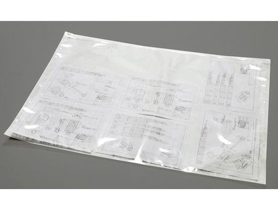 TRUSCO ファスナー付図面ケース A1 0.1mm厚 ZMC-A1 通販【フォレスト 