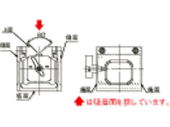 カネテック 桝形ブロック KYB形 KYB-8A 通販【フォレストウェイ】