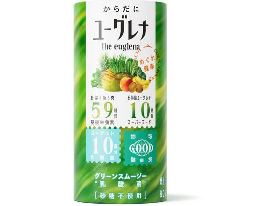 ユーグレナ からだにユーグレナ グリーンスムージー乳酸菌 195g 通販【フォレストウェイ】