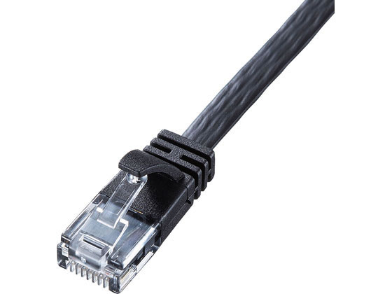 サンワサプライ 自動巻取りLANケーブル Cat6A1.5m KB-MK19BK【通販