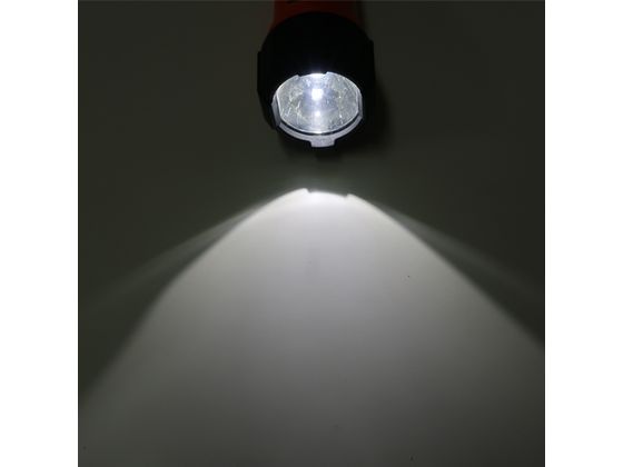 エスコ フラッシュライト LED 防爆構造 単1×2本 EA758E-3A | Forestway