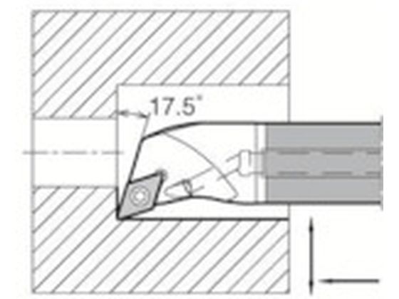 京セラ 内径加工用ホルダ E10N-SDQCR07-13A | Forestway【通販