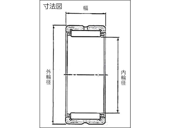 ＮＴＮ 針状ころ軸受 内輪径×外輪径：１９０×２３０ｍｍ-