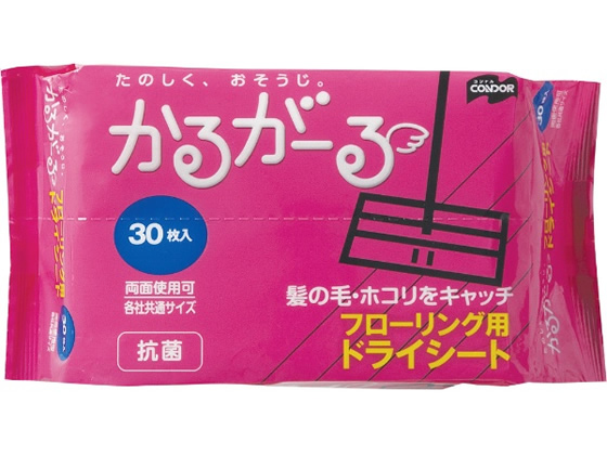 山崎産業 かるがーるフローリング用ドライシート30枚入 通販【フォレストウェイ】