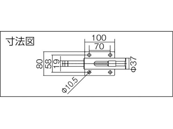 スーパー 横押し型トグルクランプ 全長:211mm 締付力:3kN TPMB51F