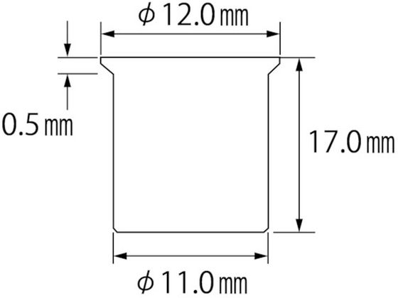 エビ ブラインドナット エビナット (薄頭・スティール製) 板厚4.0 M8