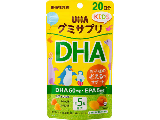 UHA味覚糖 グミサプリKIDS DHA 20日分SP 通販【フォレストウェイ】